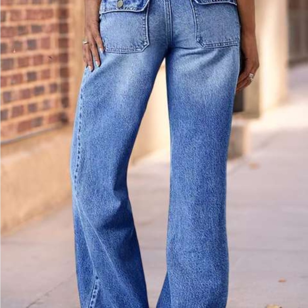 Flamingals Bootcut Lowrise Women's Jeans - Picture 4 of 12